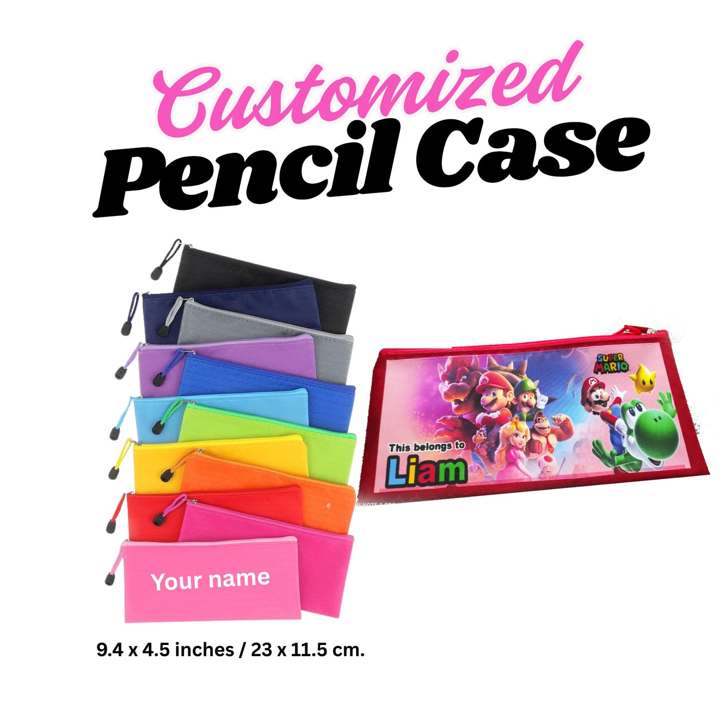 Customized Pencil Cases