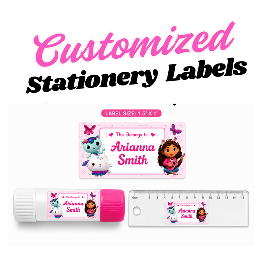 Stationery Labels (Small Labels) 50PCS