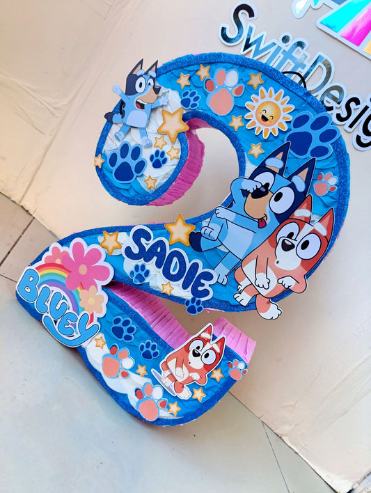 Custom Piñatas – Round or Number (Non-Filled)