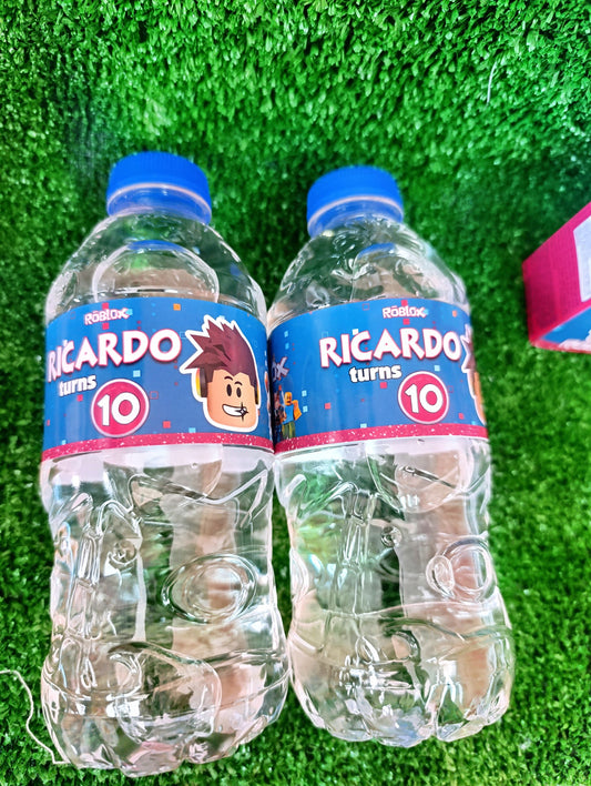 Custom Labeled Drinks