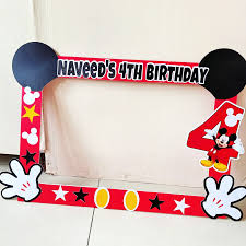 Party photo frames created by Swift Designs TT